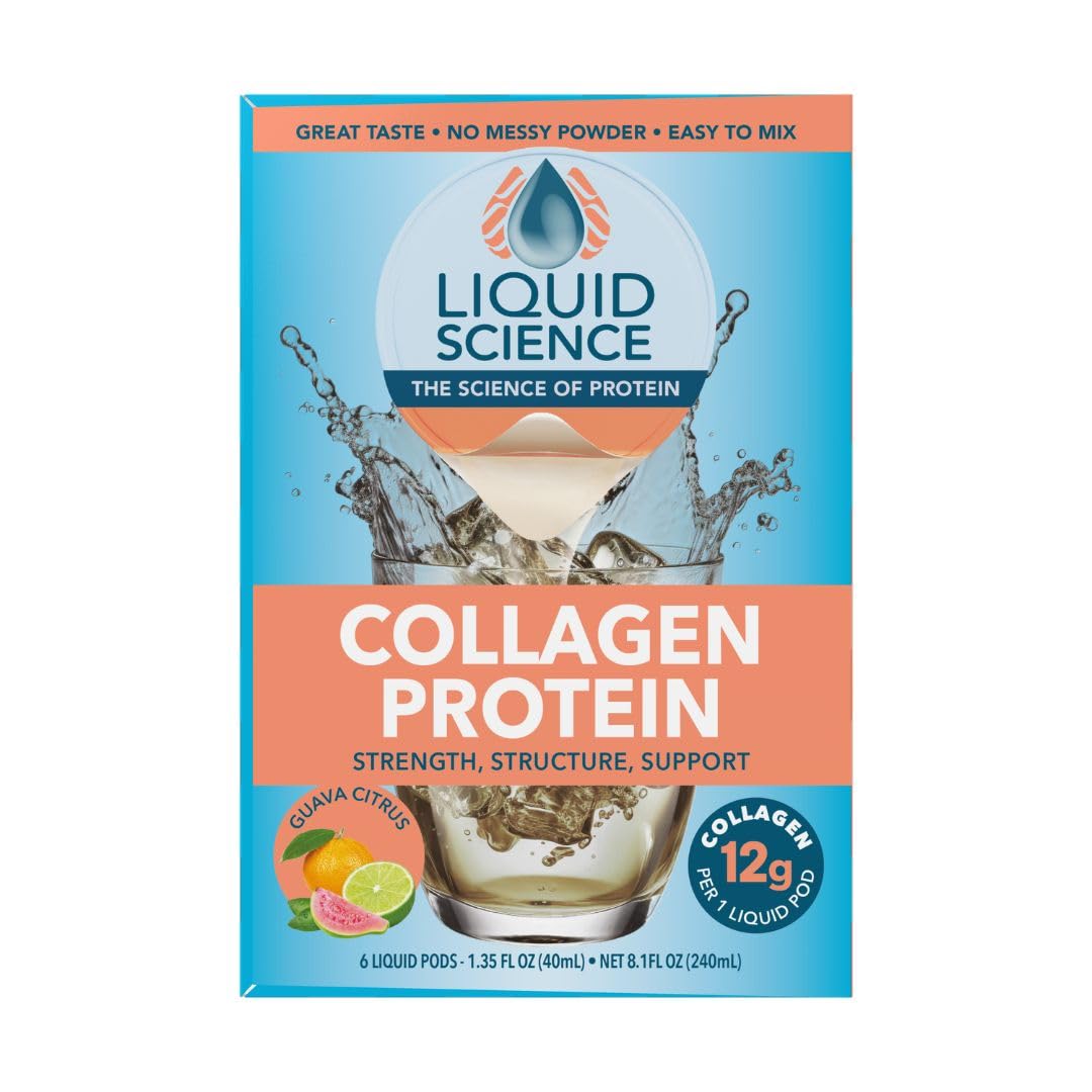 Java House Liquid Science Guava Single Serve Collagen Pods Capsule 6