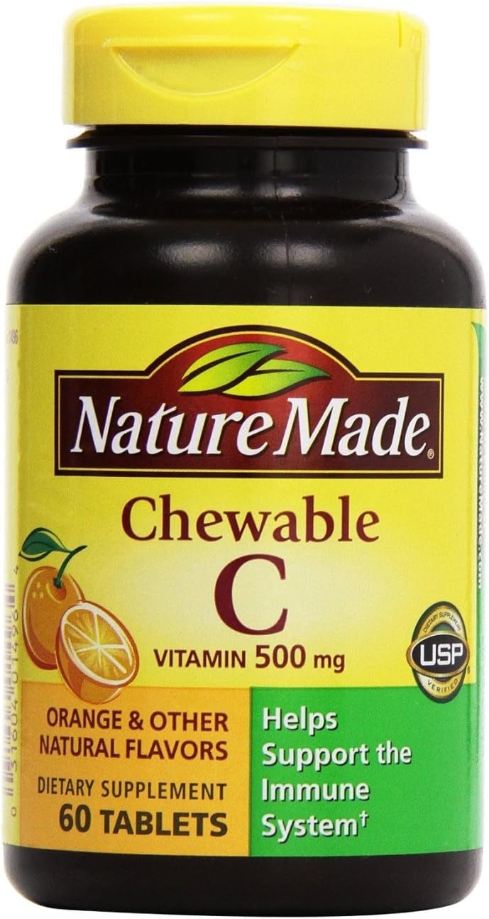 Nature Made Vitamin C 500 mg Tablet, 120 Tablets