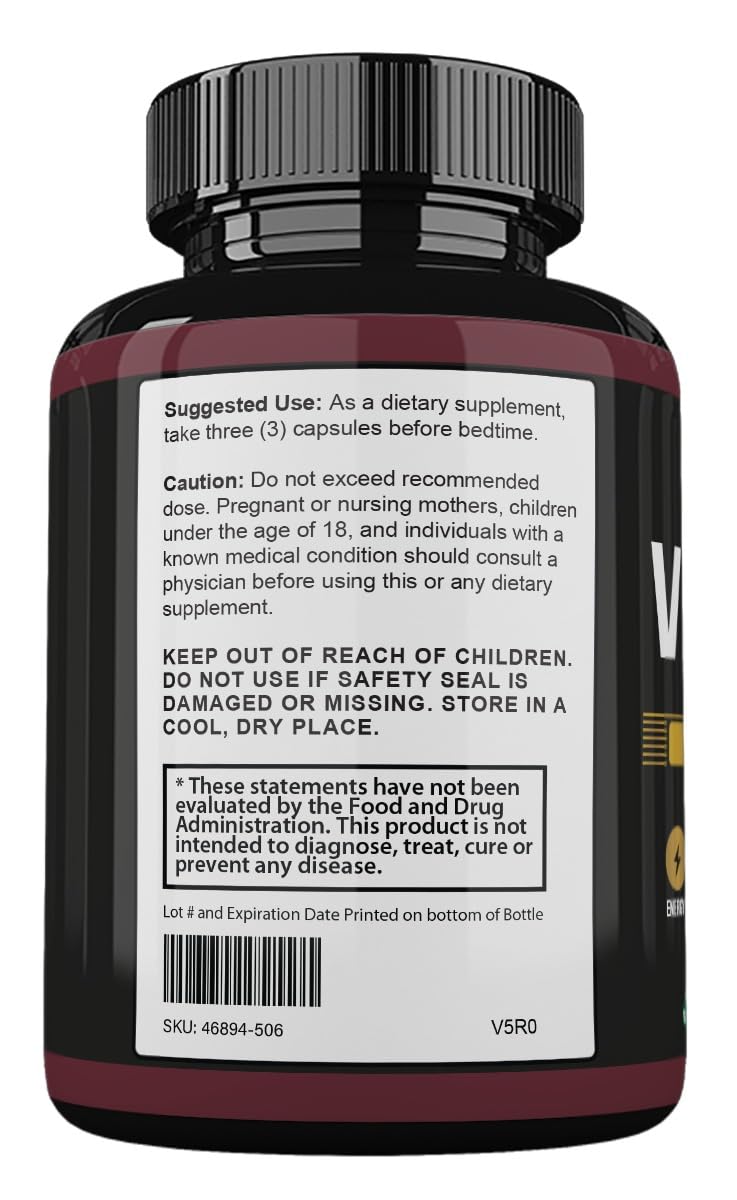 Zonata Ultra VigorLong Supplement Advanced Formula for Men Capsule, 180 Count