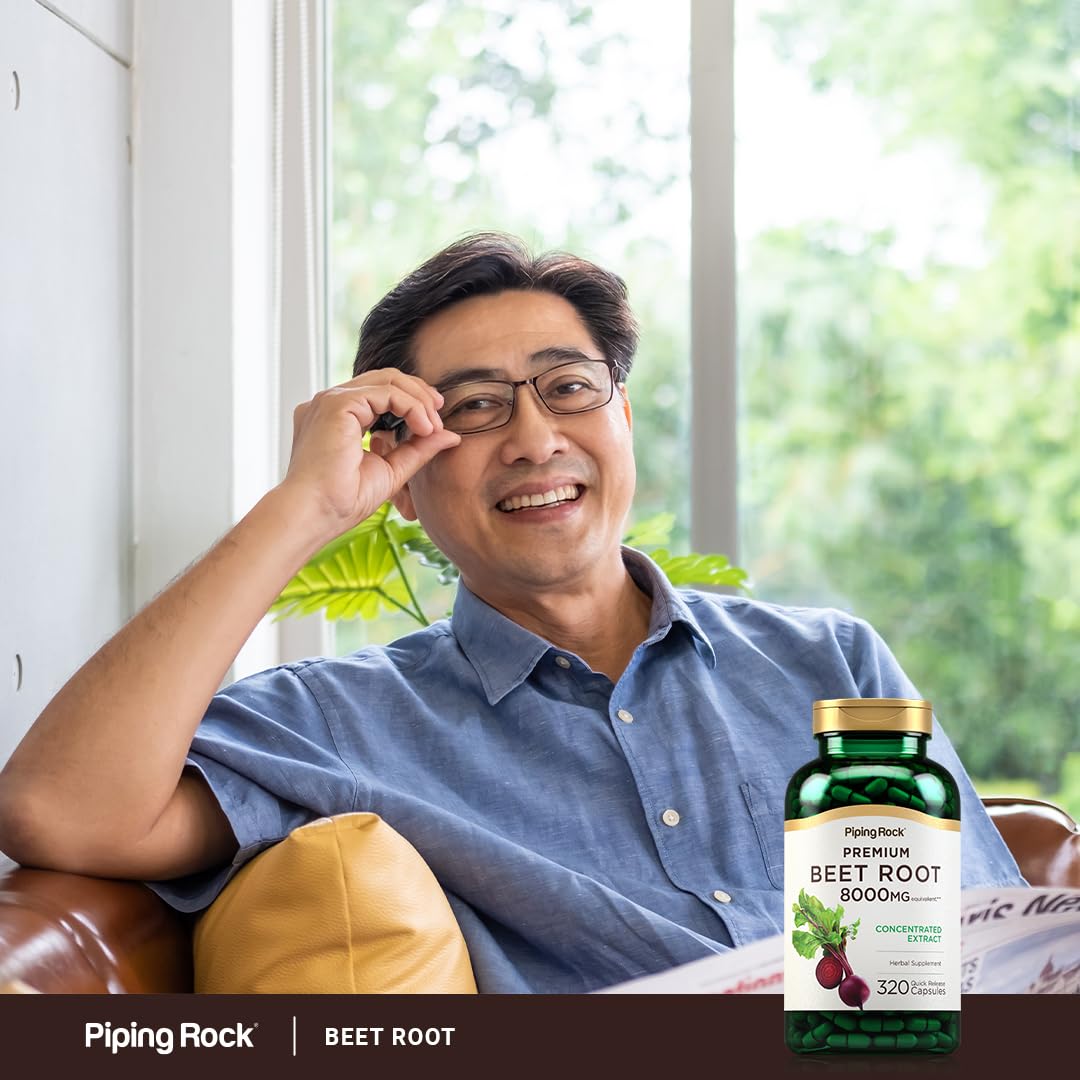Piping Rock Beet Root Powder Capsules 320 Capsules