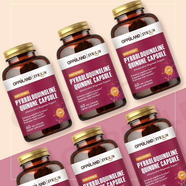 oppuland Pyrroloquinoline Quinone-PQQ Supplement 20 mg Capsule 60 Capsules