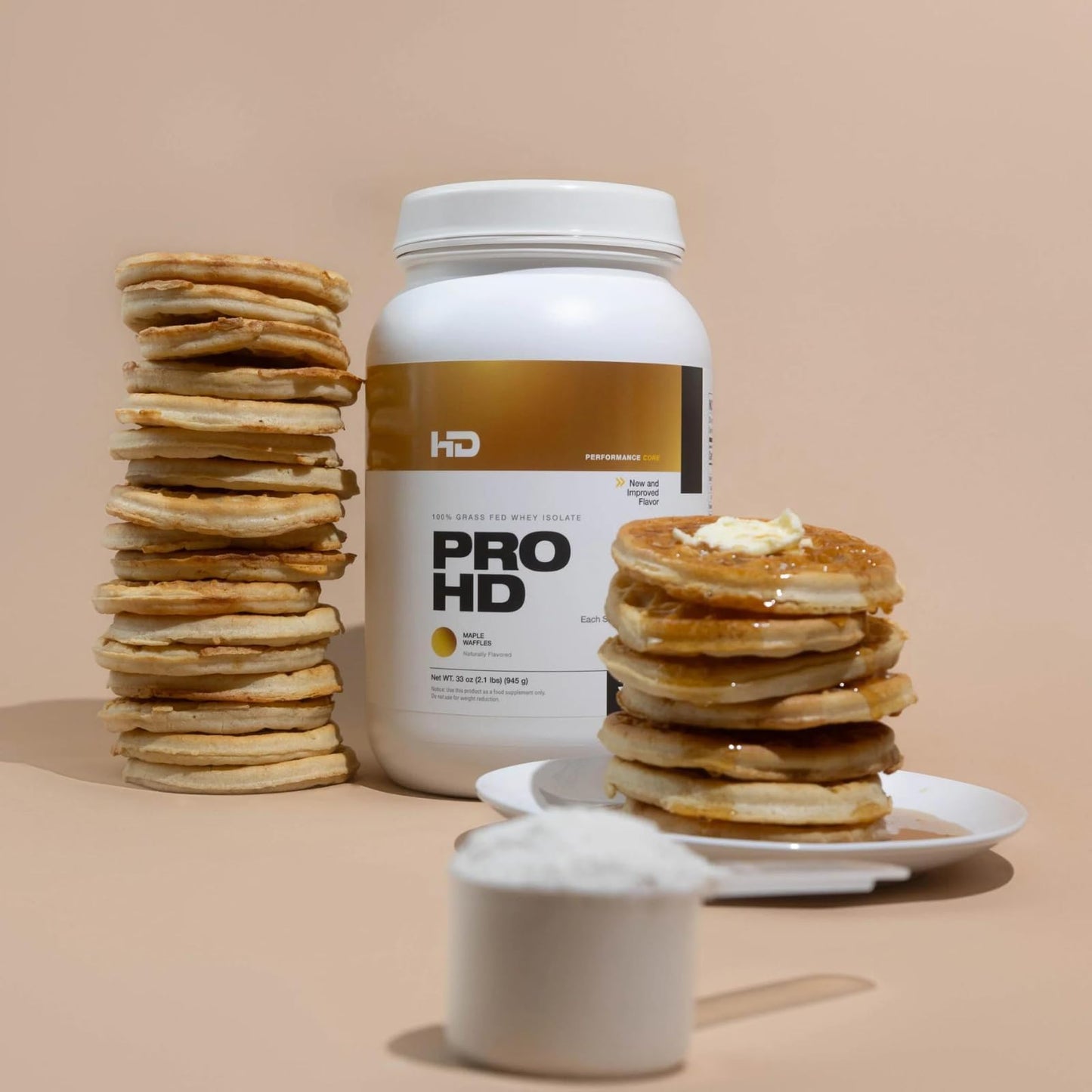HD MUSCLE ProHD Protein Whey Isolate Powder, 33 Servings