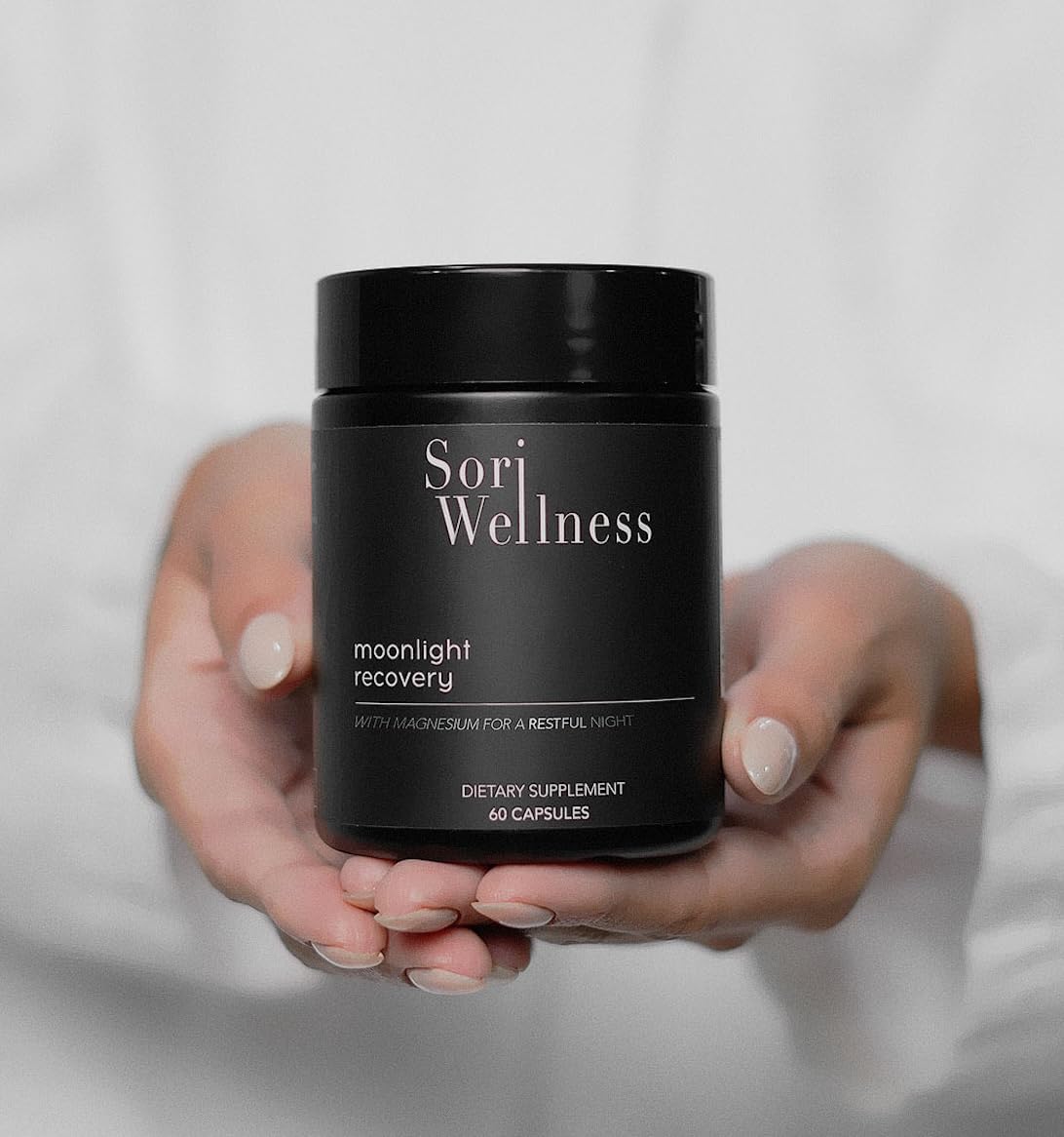 Sori Wellness Moonlight Recovery Sleep & Night Recovery Supplement, 60 Capsules