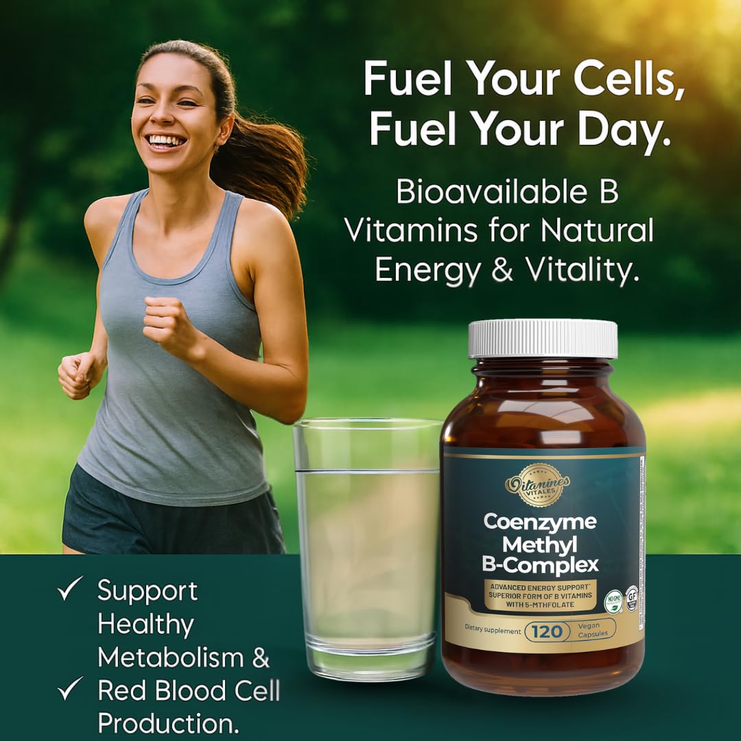 Vitamines Vitales Coenzyme Methyl B-Complex Capsules 90 Count