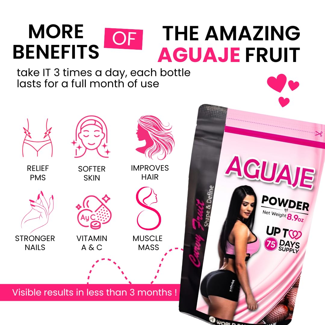 Curvy Fruit Aguaje CurvyFruit Powder, 3.5 oz