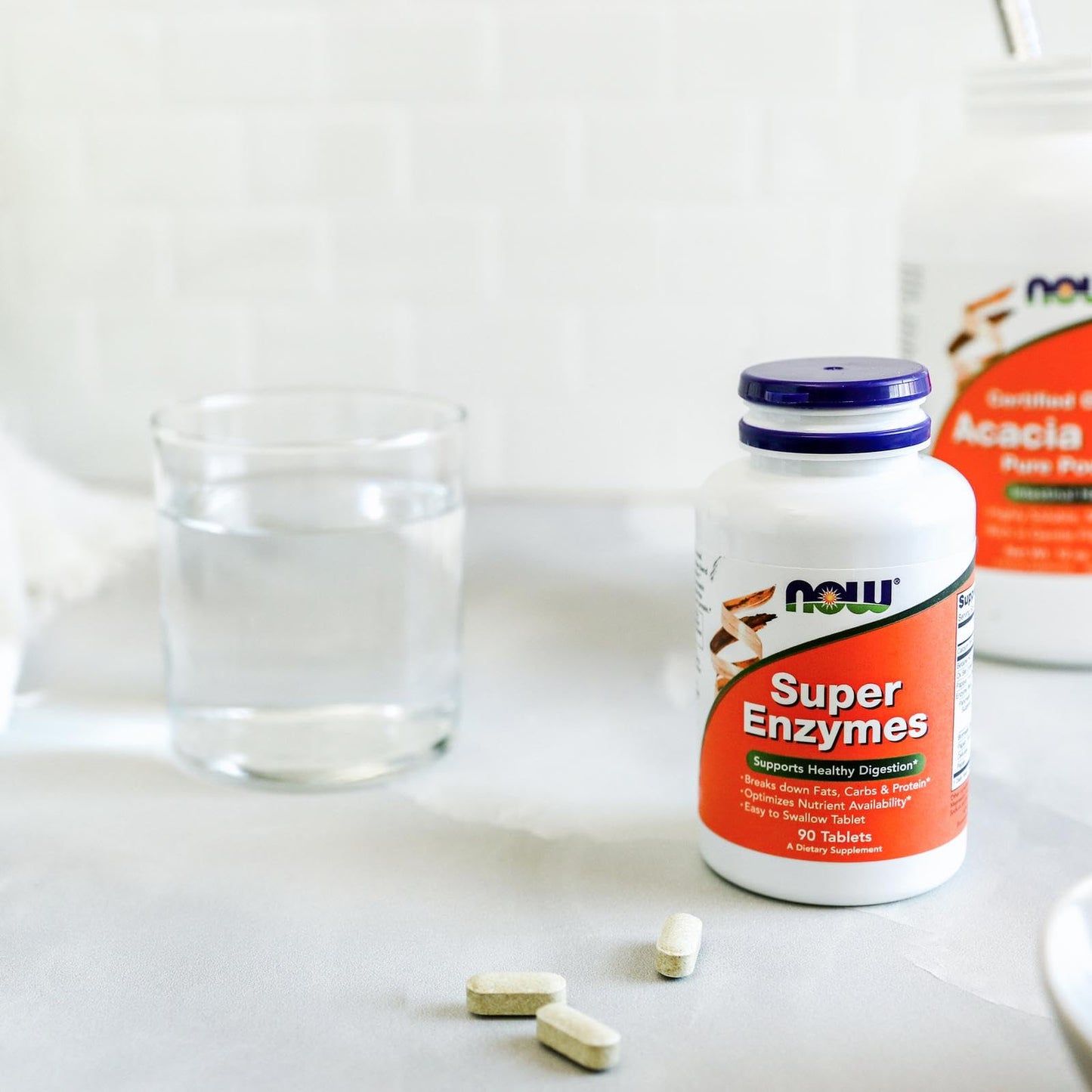 NOW Foods Super Enzymes 90 Tablets