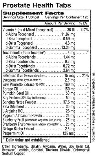 MDR Prostate Health Softgels 60 Count