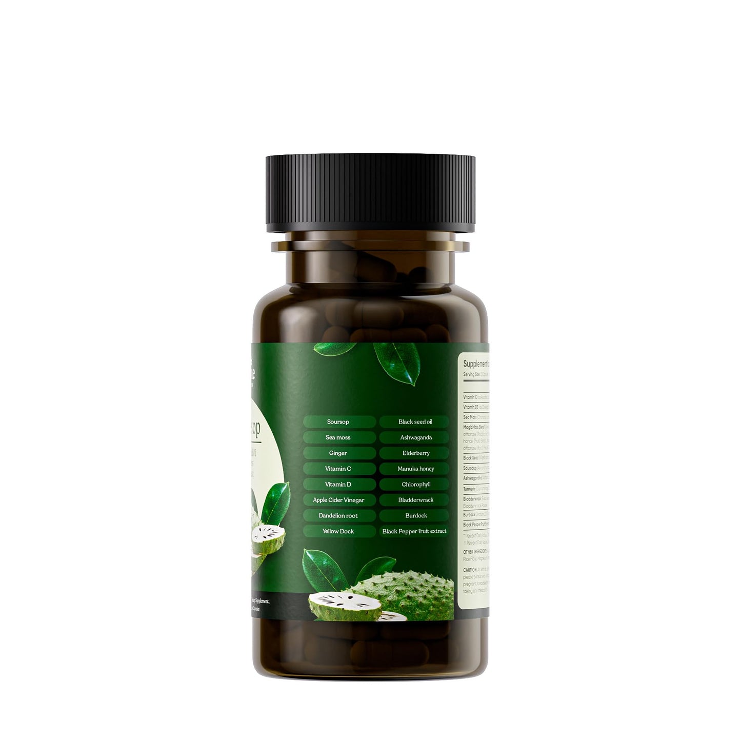 Serene Herbs 17-in-1 Sea Moss Capsules Capsule 60 Count