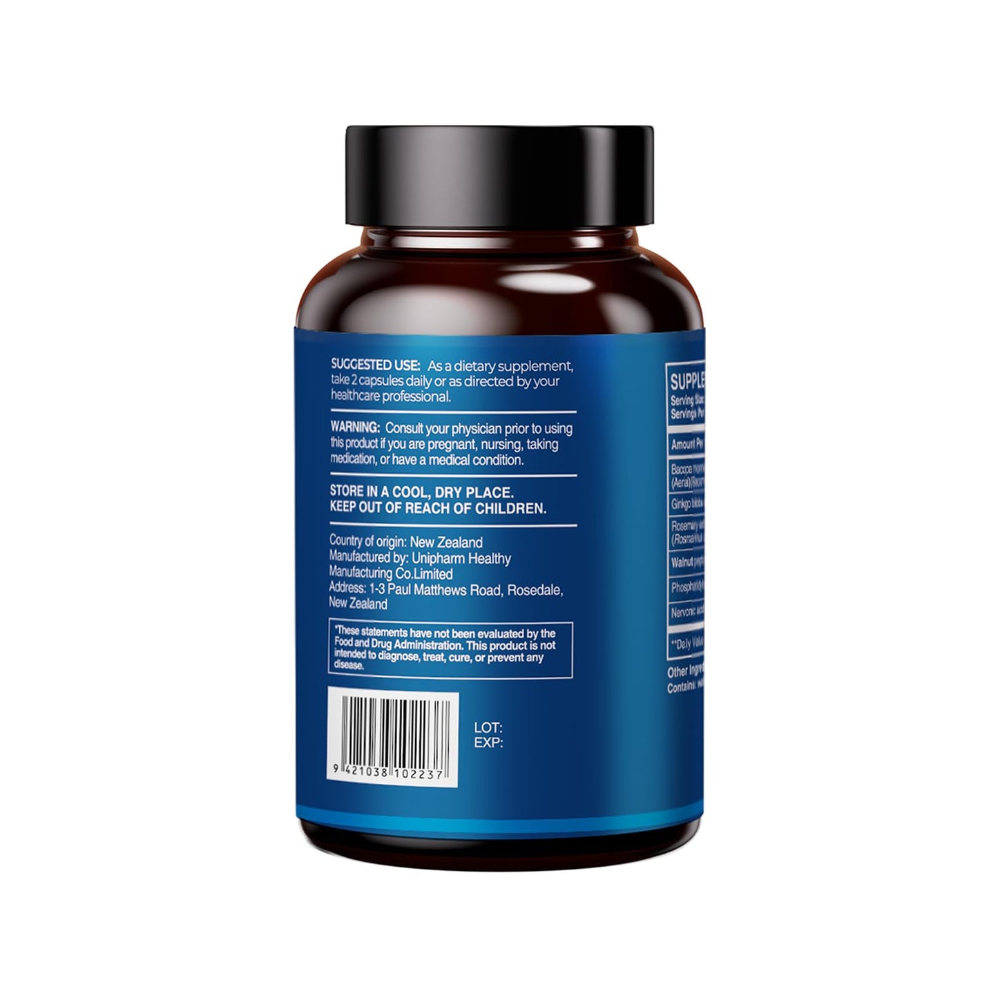 HUJ Brain Health Capsule 60 Capsules
