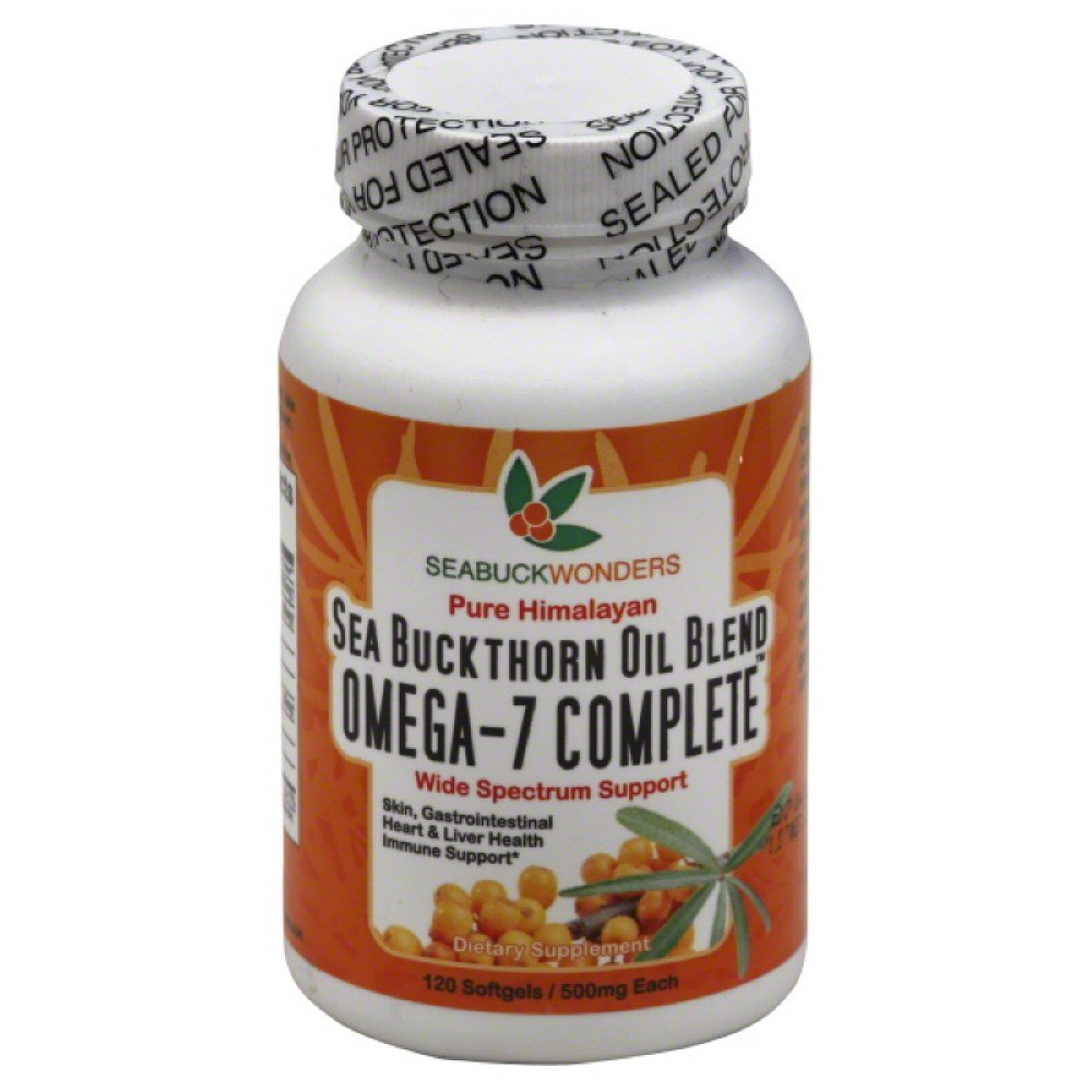 SEABUCKWONDERS Sea Buckthorn Oil Blend Softgels 120