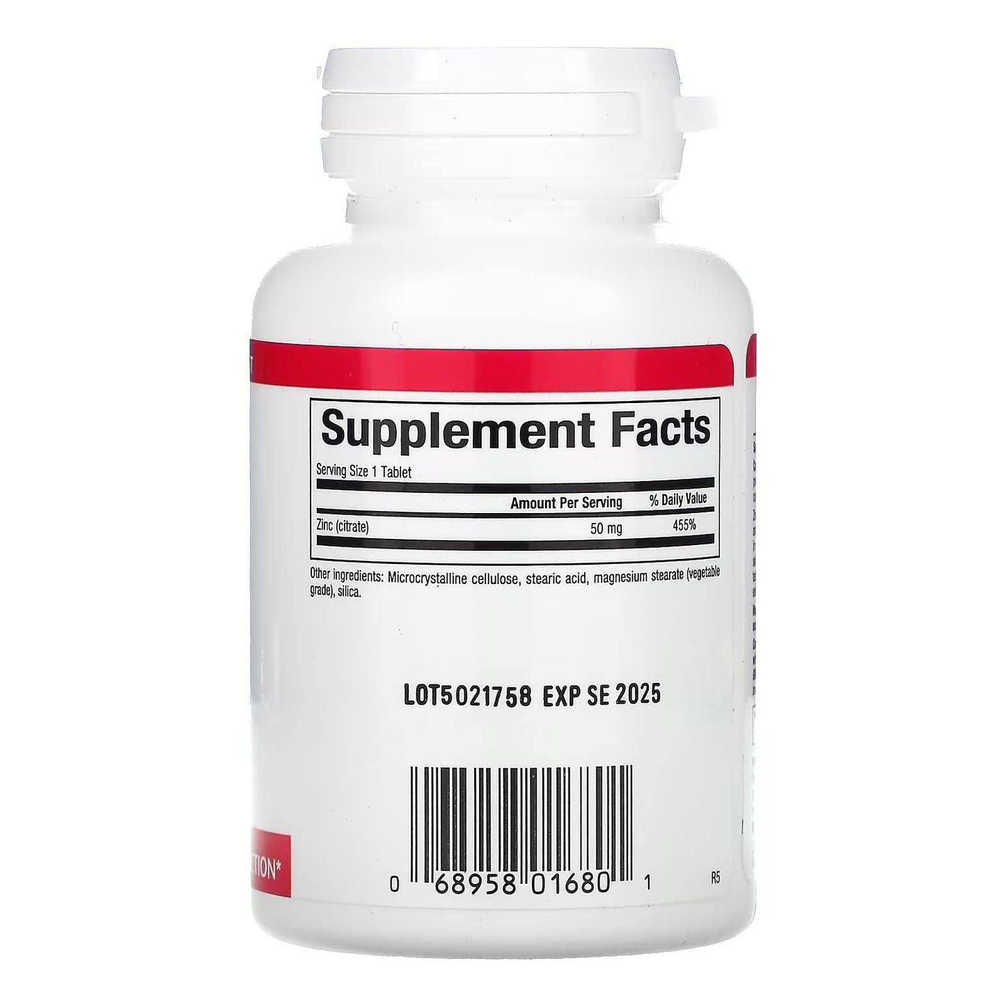 Natural Factors Zinc Citrate 50mg Tablets, 90 Tablets