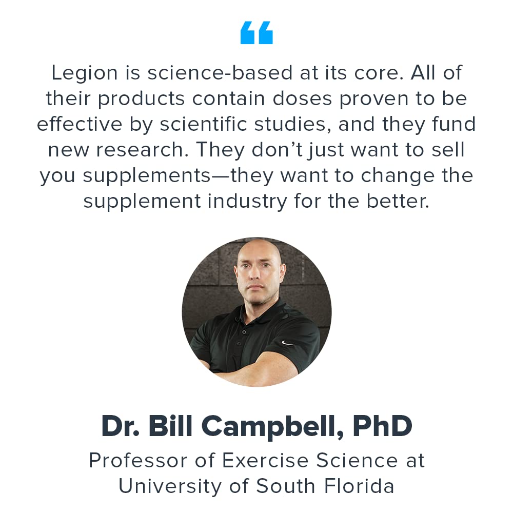 LEGION Vitamin D3 & K Capsule 60 Count