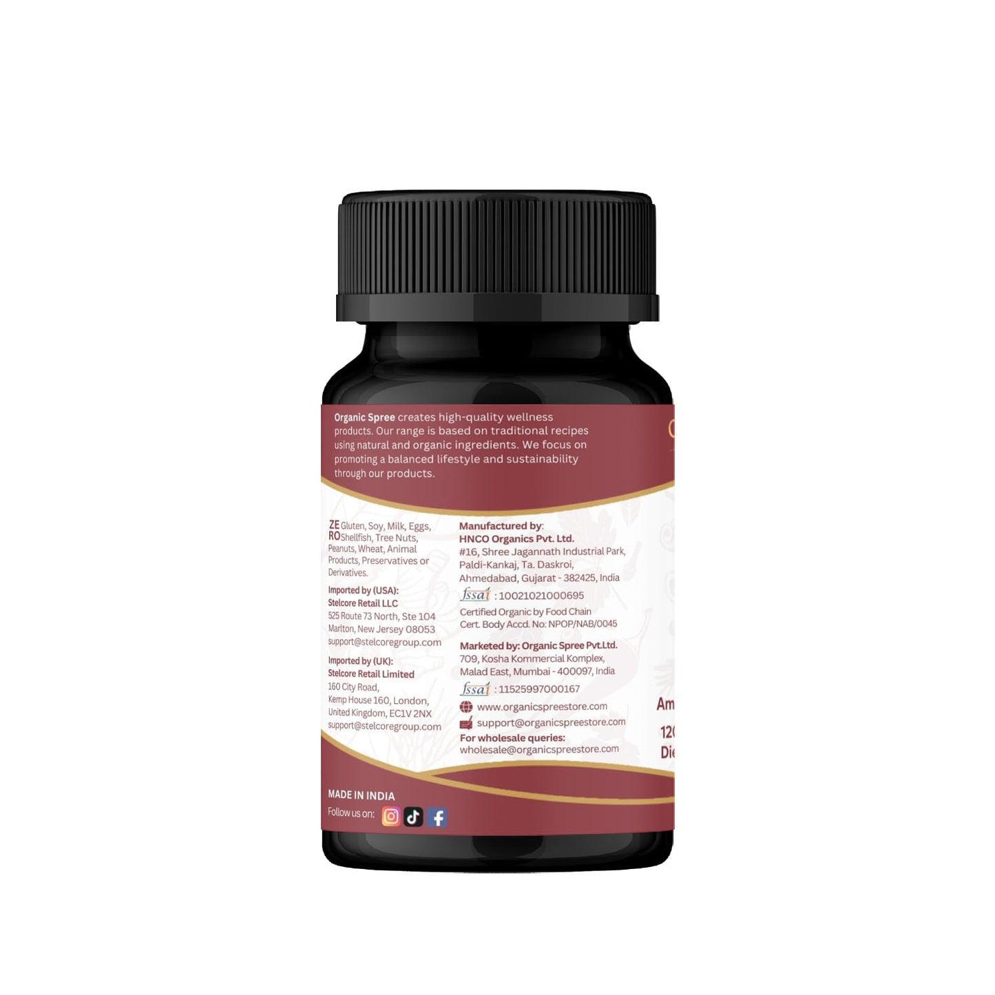 Organic Spree Triphala Tablets 120