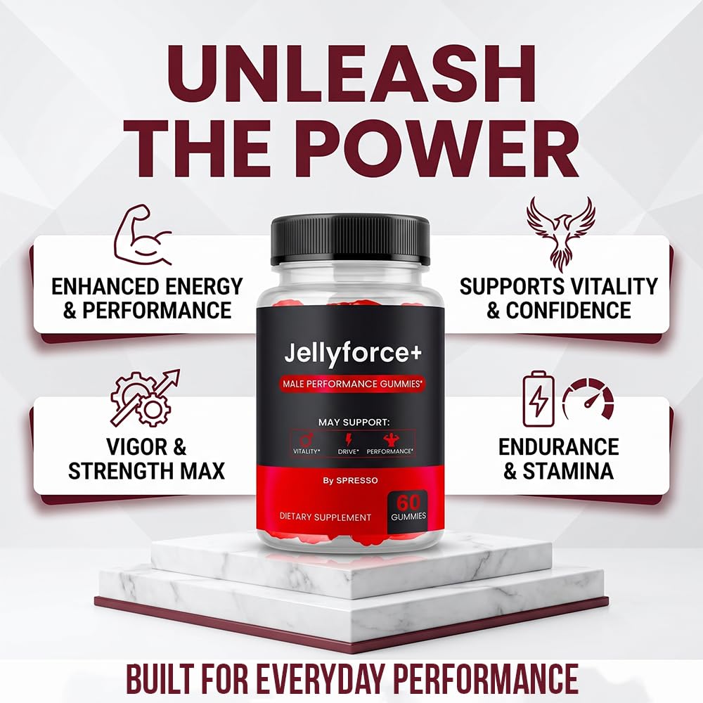 SPRESSO JellyForce Gummies, 300 Gummies