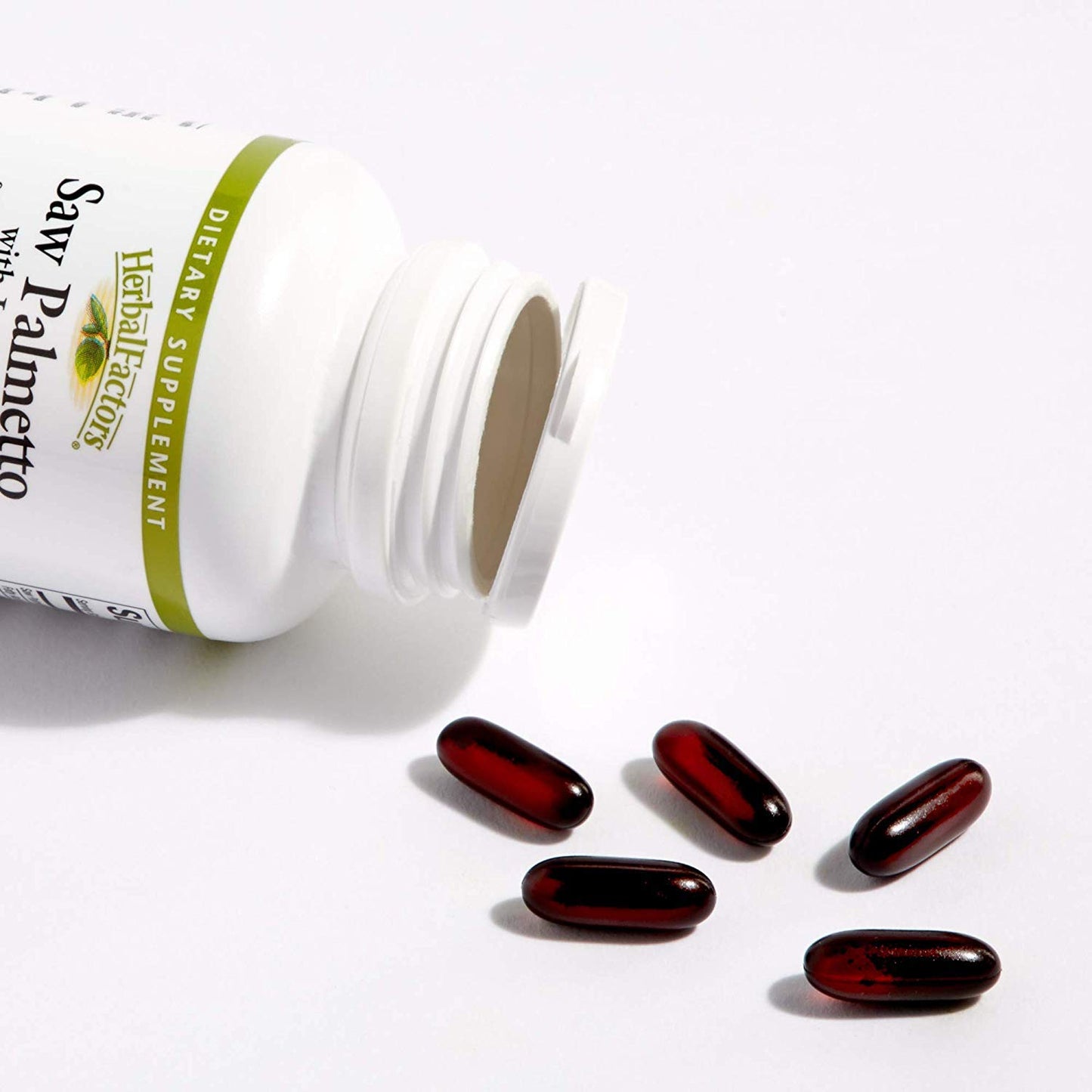 Natural Factors HerbalFactors Saw Palmetto with Lycopene Softgels, 60 Softgels