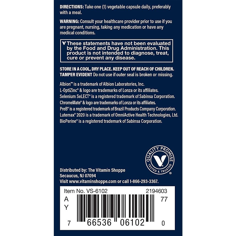 Vthrive Bioactive Men's Multivitamin Capsule 1 Count