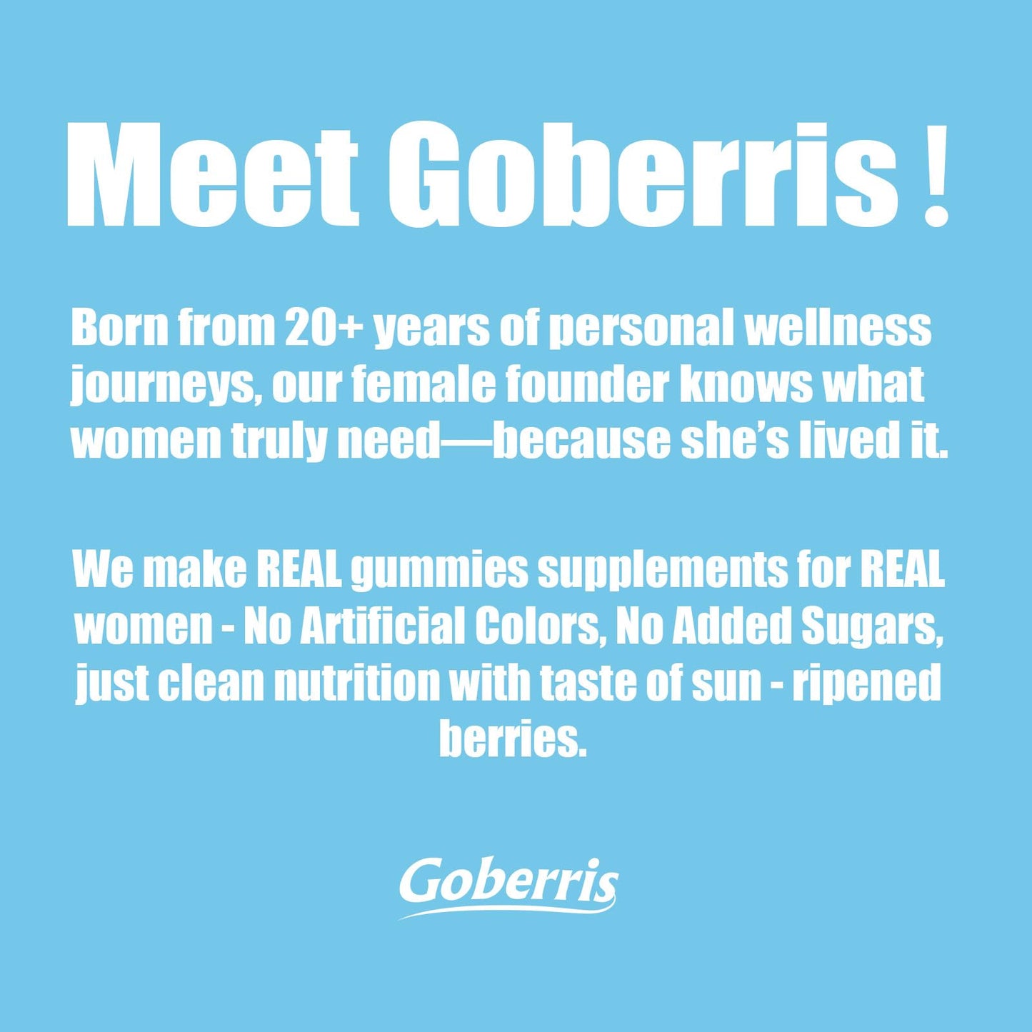 Goberris Vaginal Moisture Gummy 90 Count