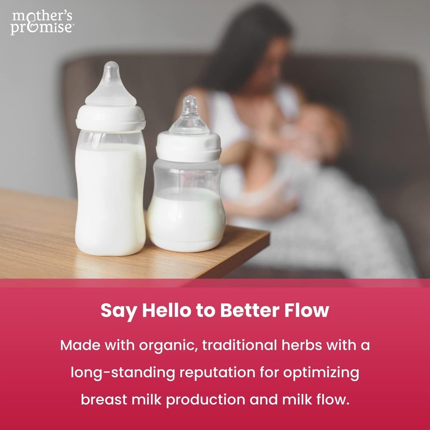 Mother's Promise Lactation Support Supplement Capsule, 120 Capsules