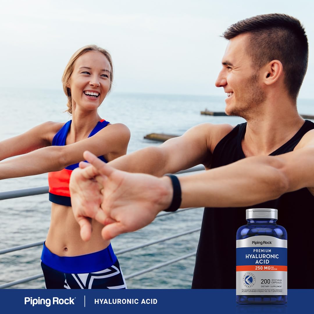 Piping Rock Hyaluronic Acid Supplement 200 Capsules