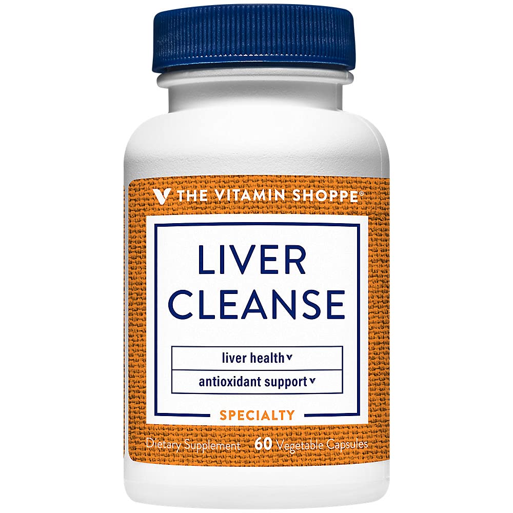 The Vitamin Shoppe Liver Cleanse Antioxidant Support Liver Health Capsules, 60 Count
