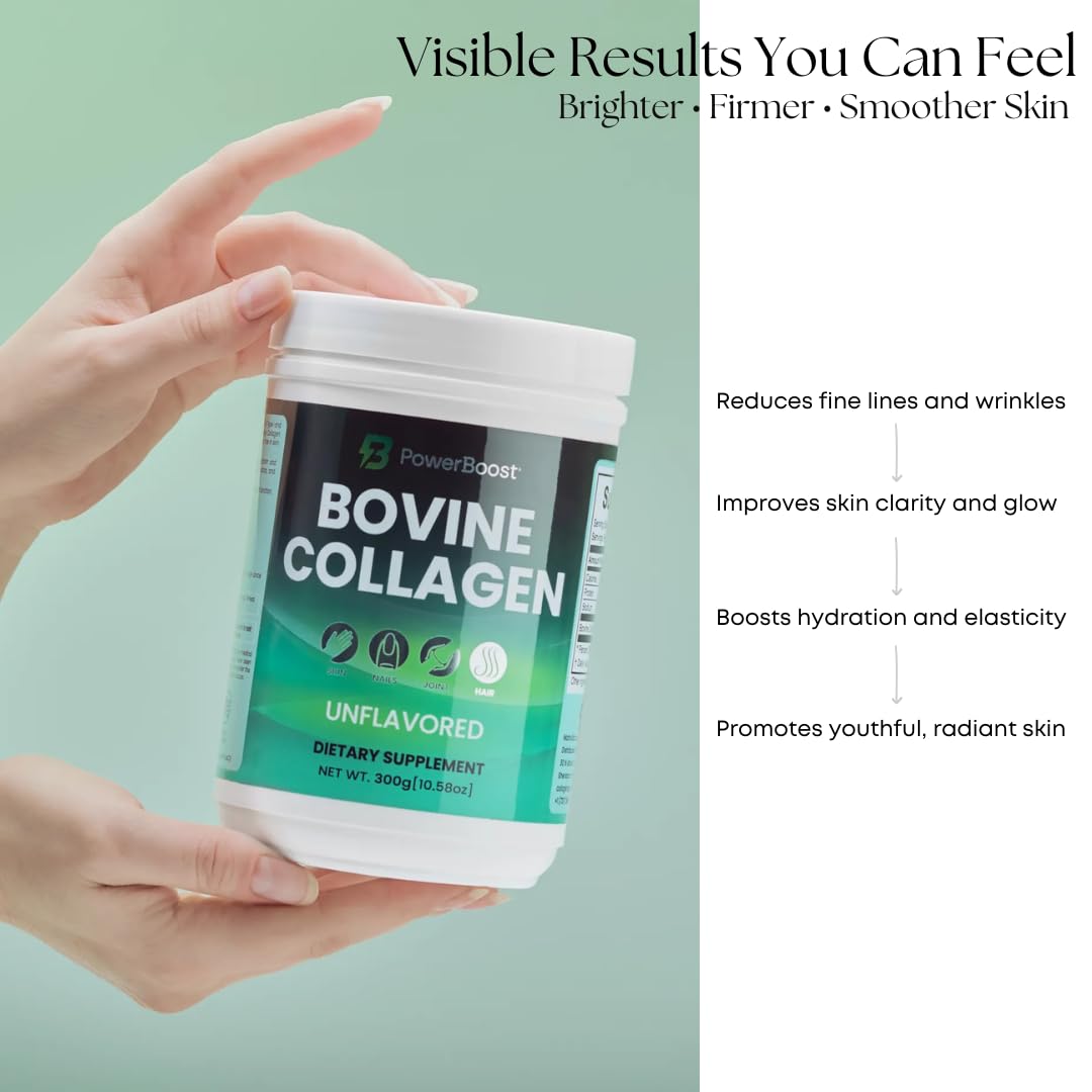 POWERBOOST Collagen Peptides Powder 10.58 oz