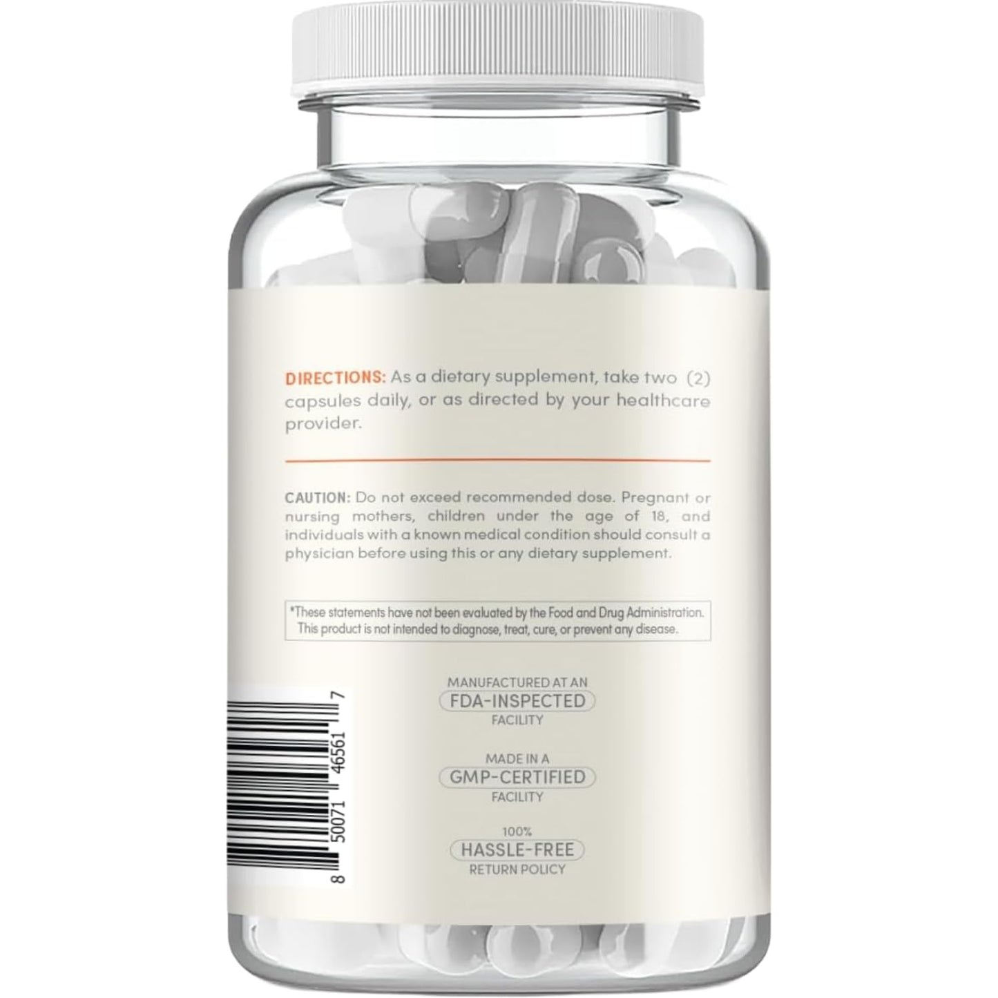 Clear Formulas Diosmin Hesperidin 1000mg Circulation and Vein Support Capsule, 180 Capsules