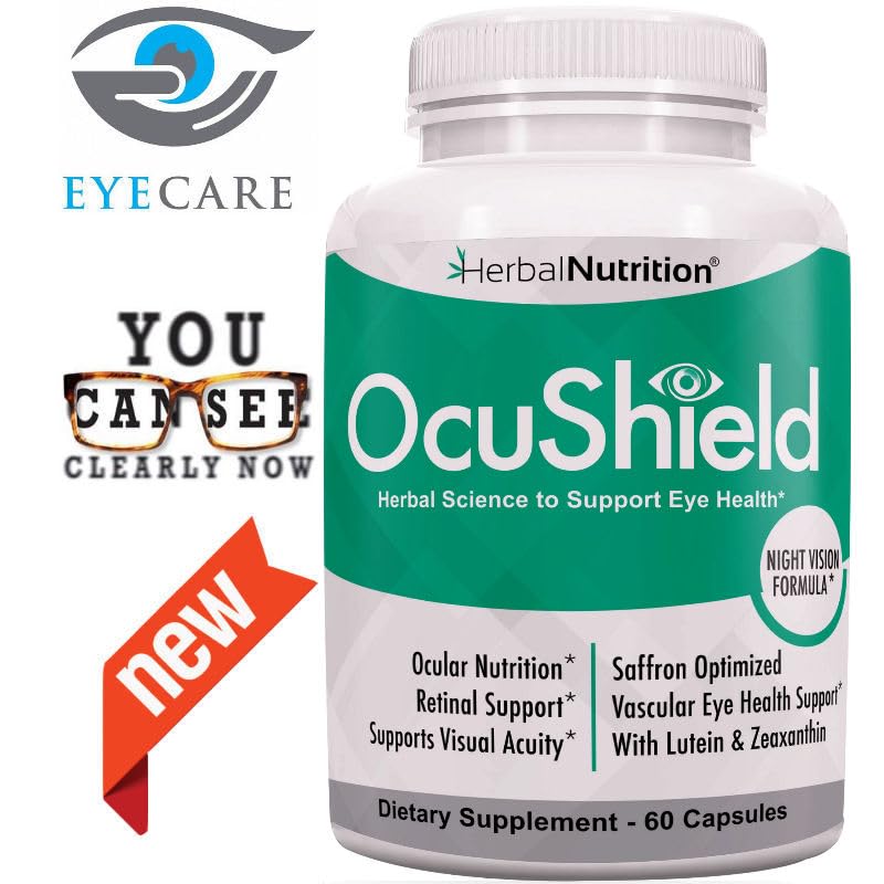 Herbal Nutrition OcuShield Eye Health Vitamin Support Capsule 1 Capsule