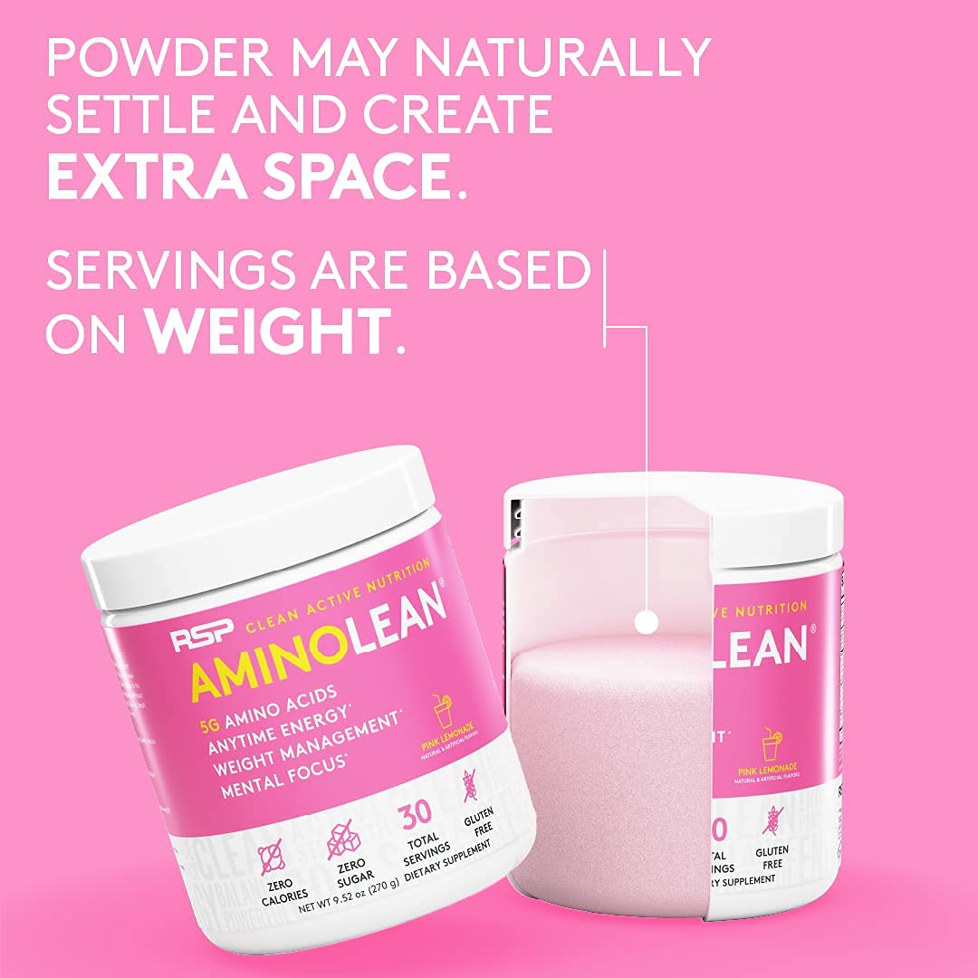 RSP NUTRITION AminoLean Pre Workout Powder 30 Servings