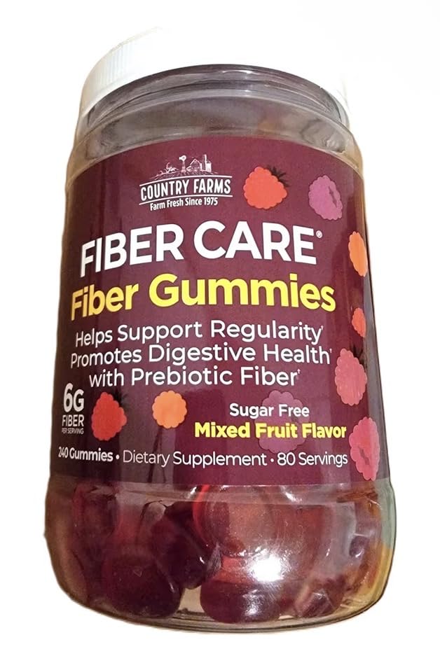 Generic Country-Farm Fiber Care Gummy 240 Count