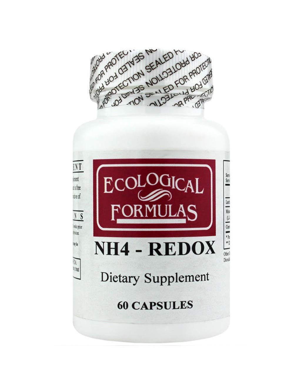 Ecological Formulas NH4-Redox 60 Capsules