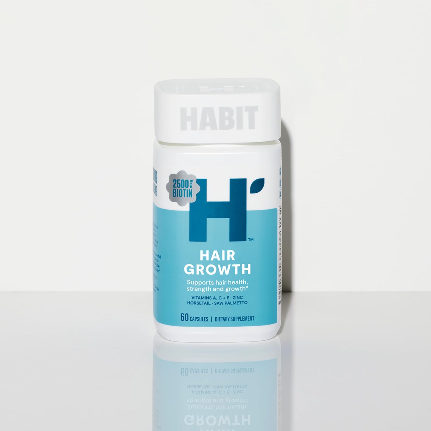 H' Habit Habit Hair Growth Supplement Capsules, 120 Capsules