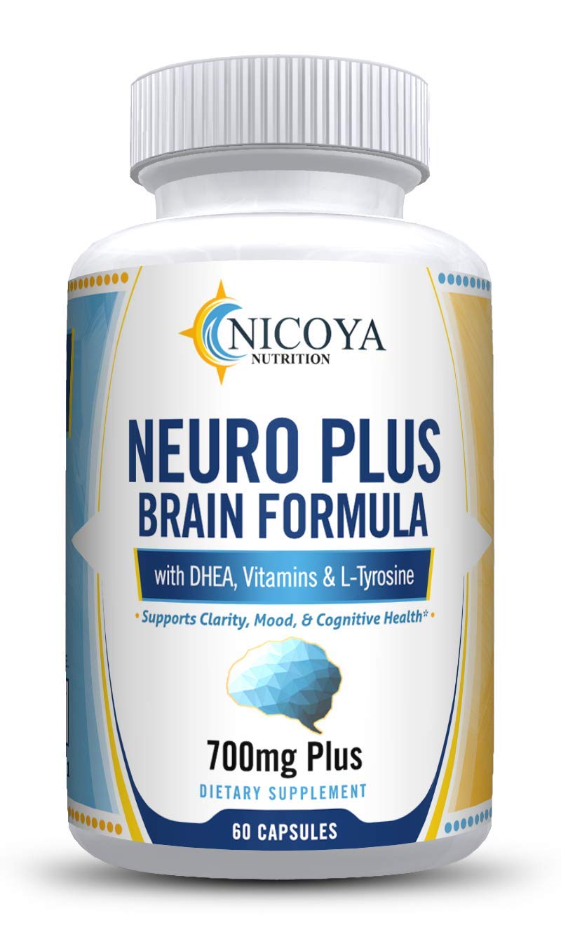 Nicoya Nutrition Neuro Plus Brain Boosting & Focus Vitamin Supplement Capsule 60 Count