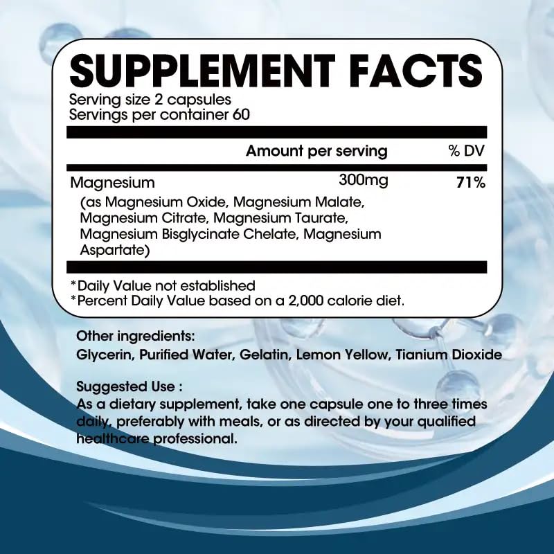 TheraSuva High Absorption Magnesium Complex Softgels 120 Count