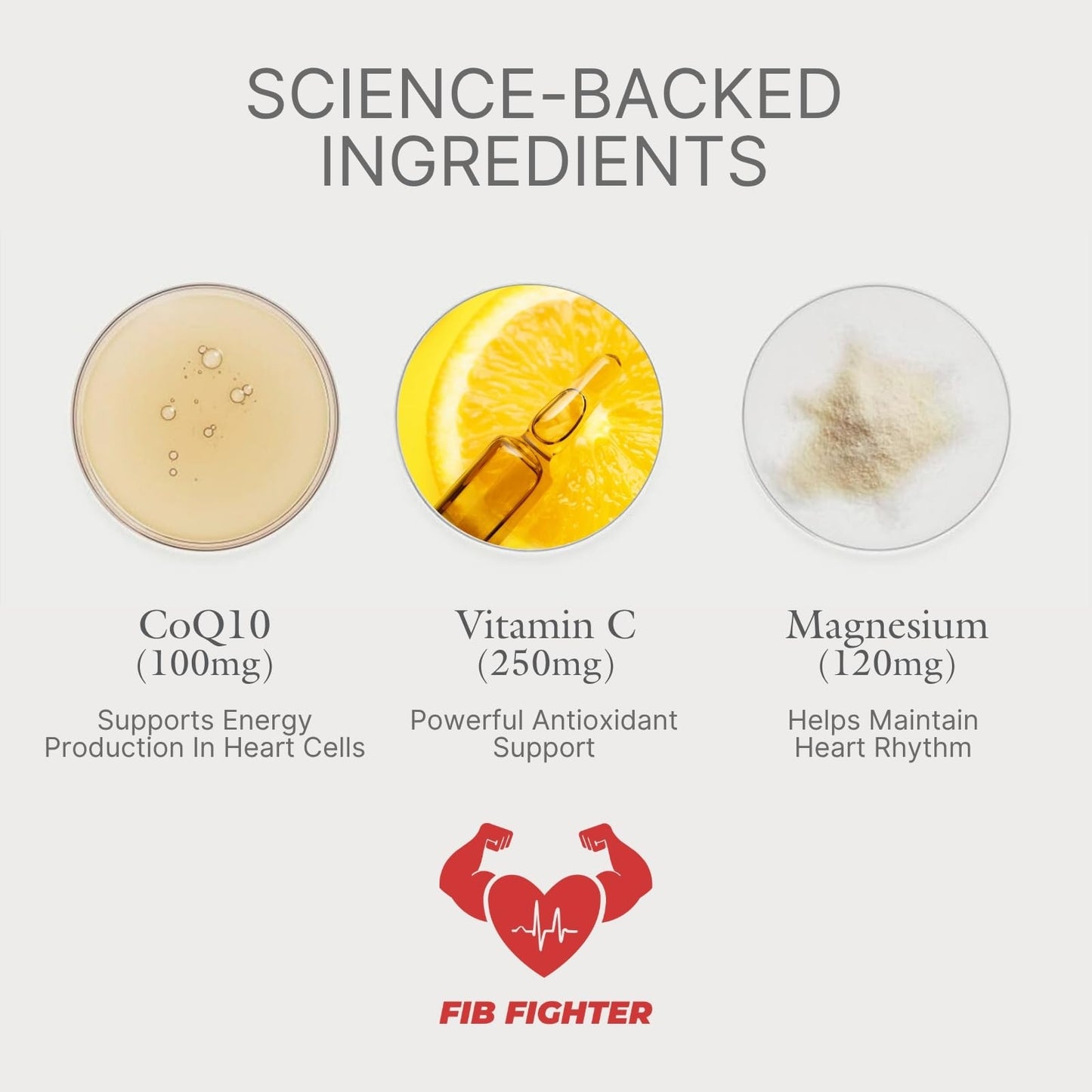 Fib Fighter Heart Rhythm Support Supplement 60 Capsules