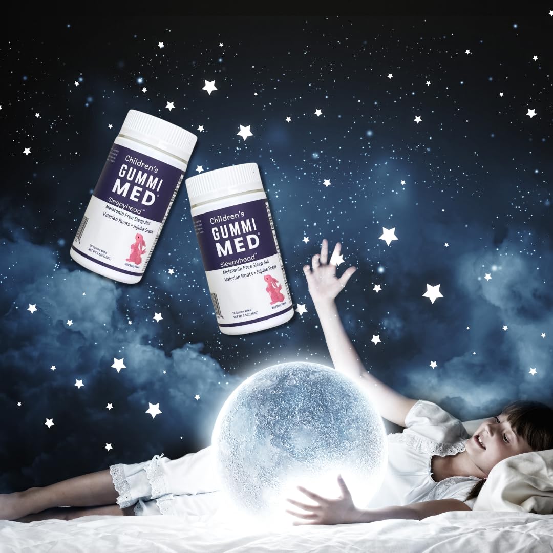SGC GummiMED Children's Sleepyhead Melatonin-Free Sleep Gummies Gummy 20 Count