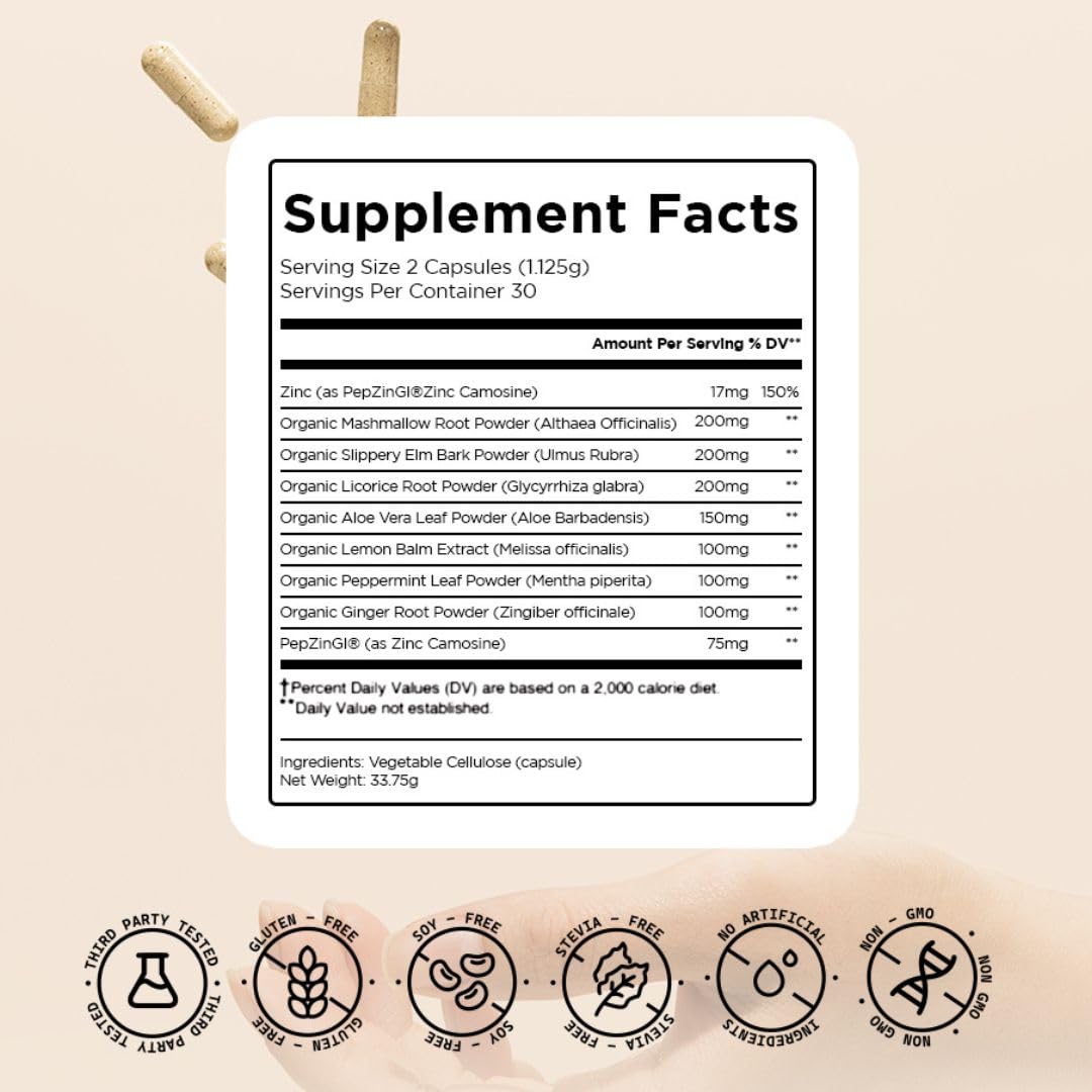 HOLISS Daily Gut Health Capsules, 60 Capsules