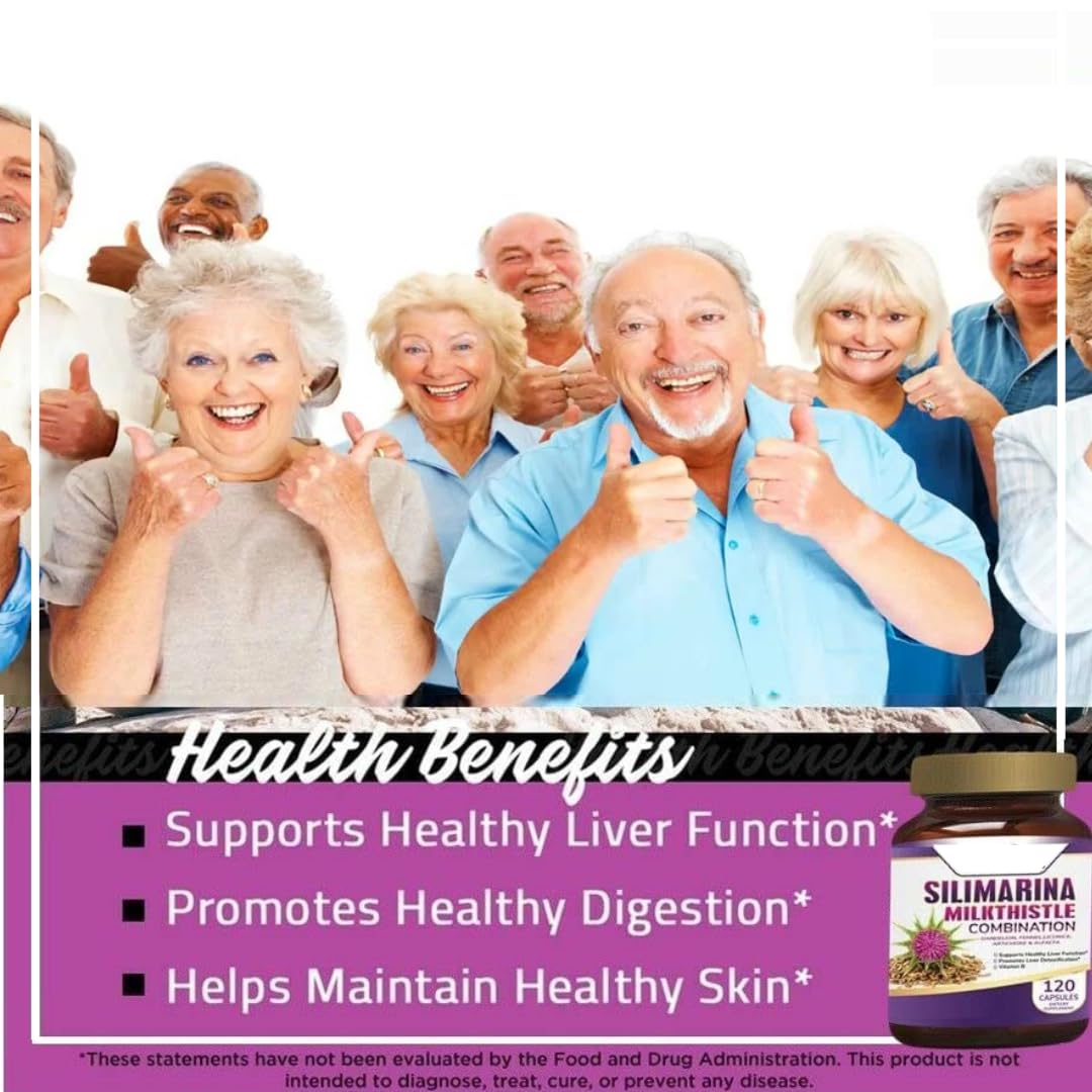 Generic Milk Thistle Herbal Supplement Capsule 1 Count