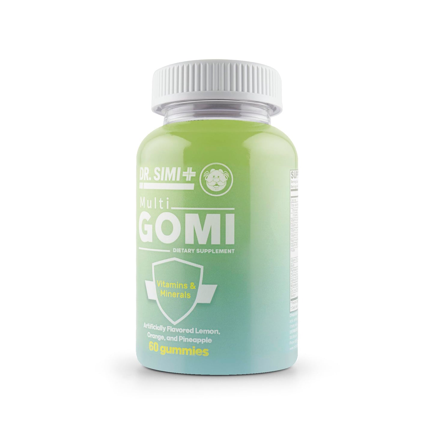 MULTI GOMI Dr. Simi Vitamins and Minerals Gummy Supplements 60 Count