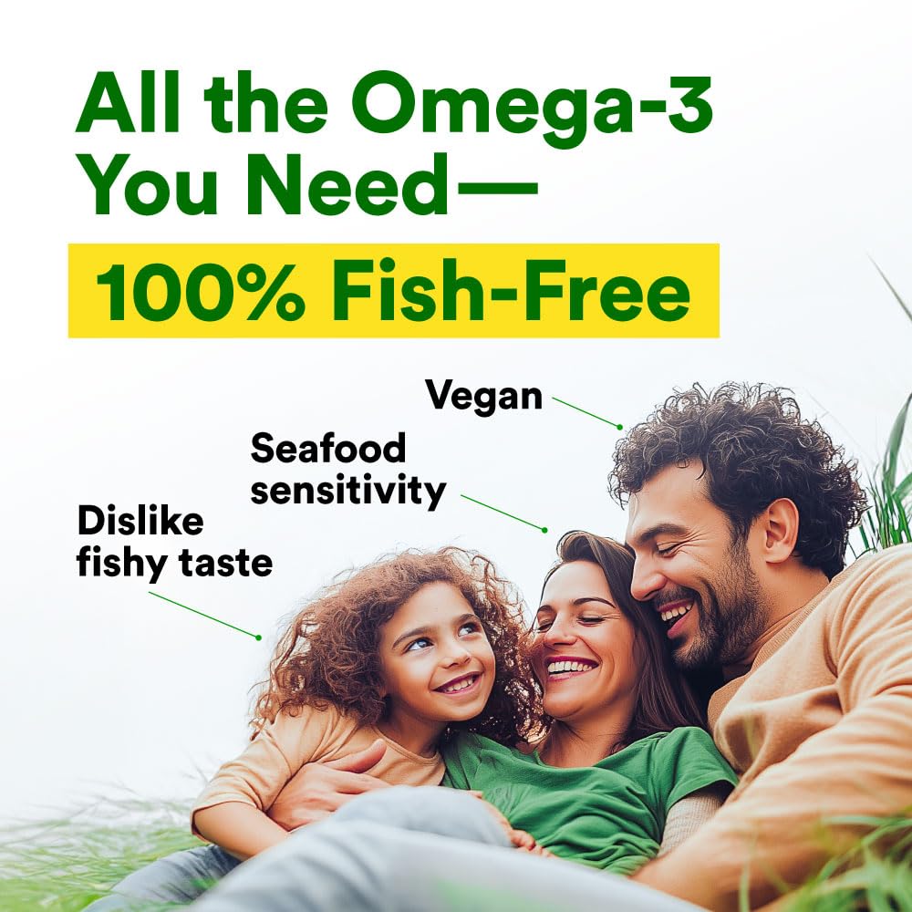 LABO Nutrition OmaxPure Vegan Omega-3 Algae Oil IAOS EPA DHA 120 Softgels