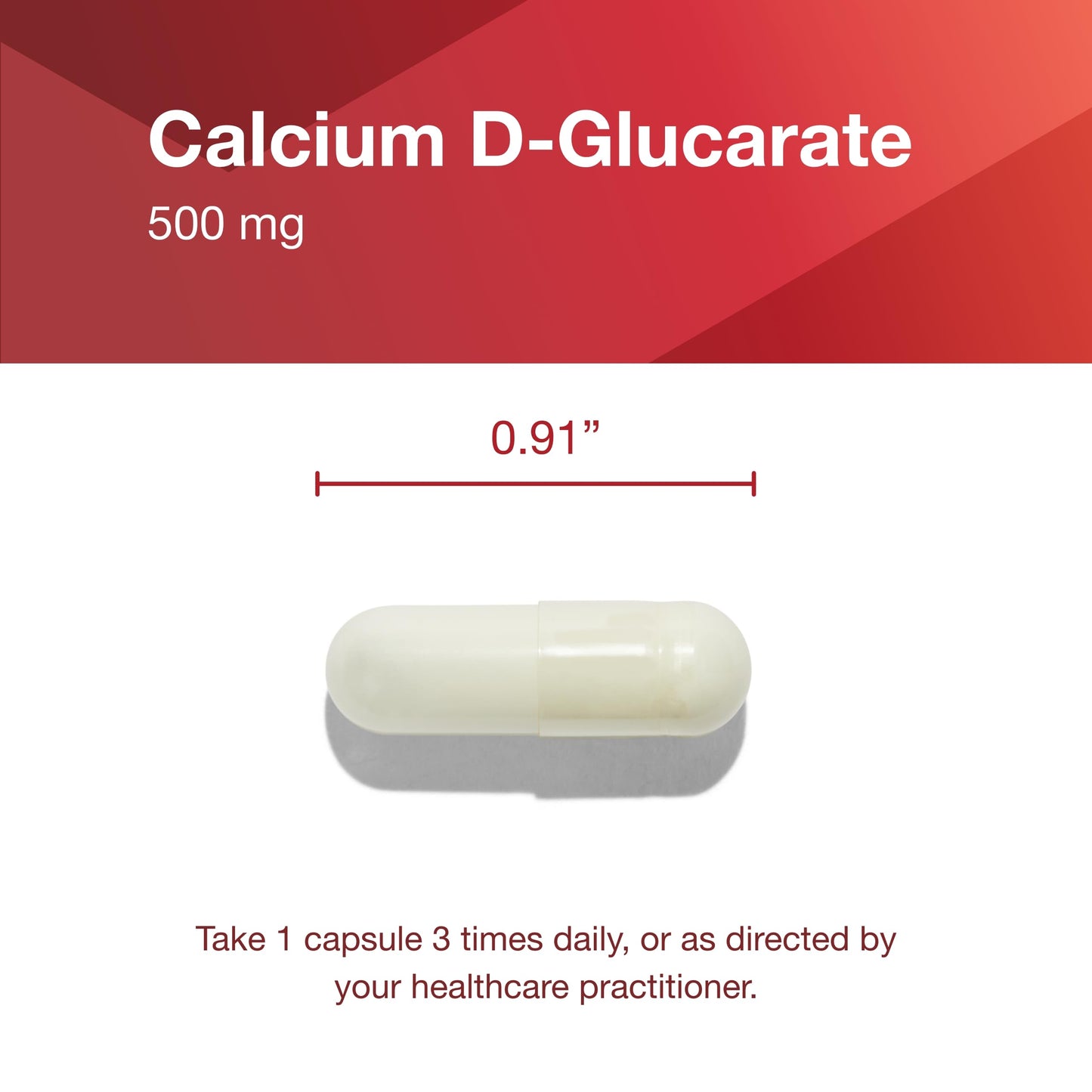 Protocol for Life Balance Calcium D-Glucarate 500mg Capsule, 90 Count