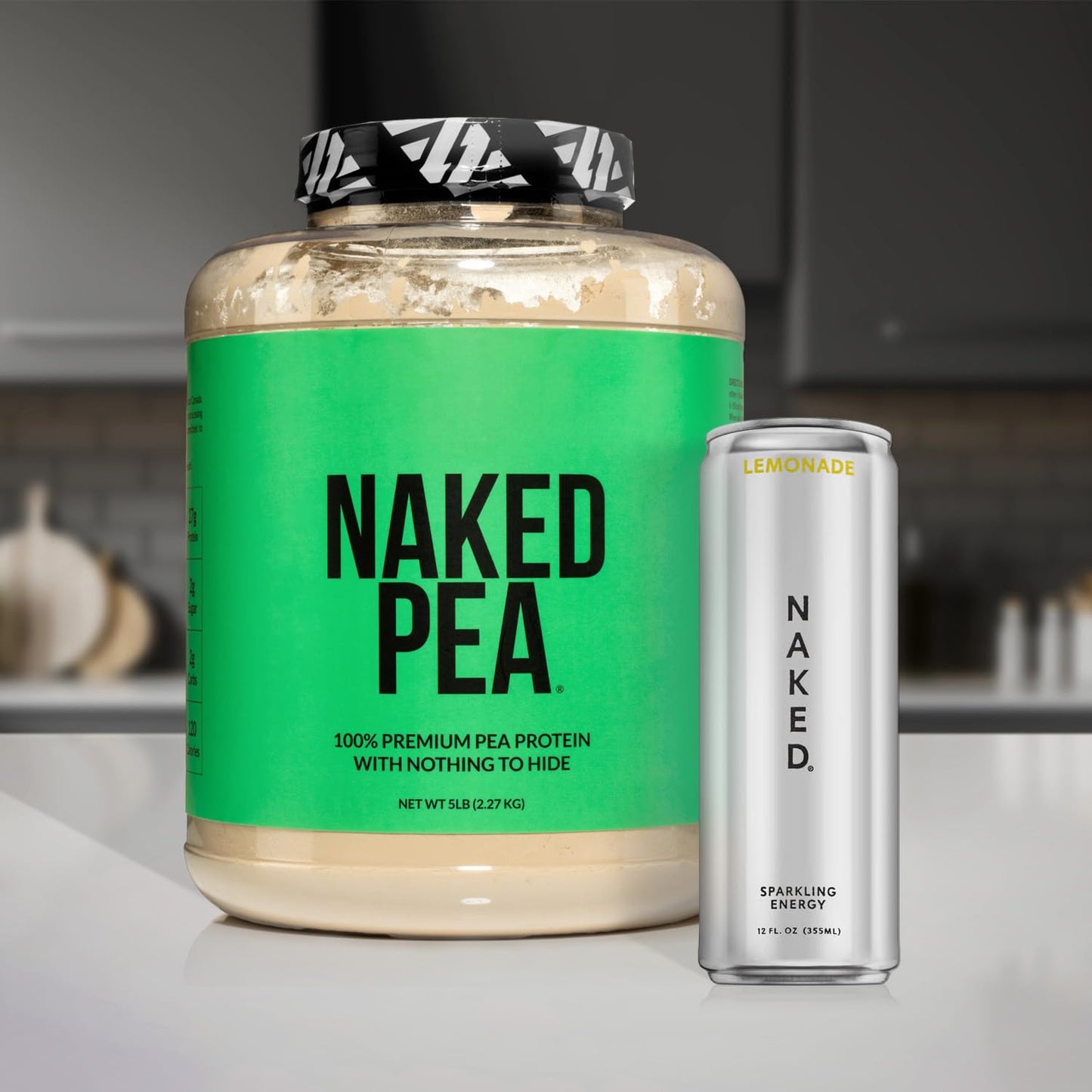 NAKED Pea Protein Isolate Powder, 16 Servings