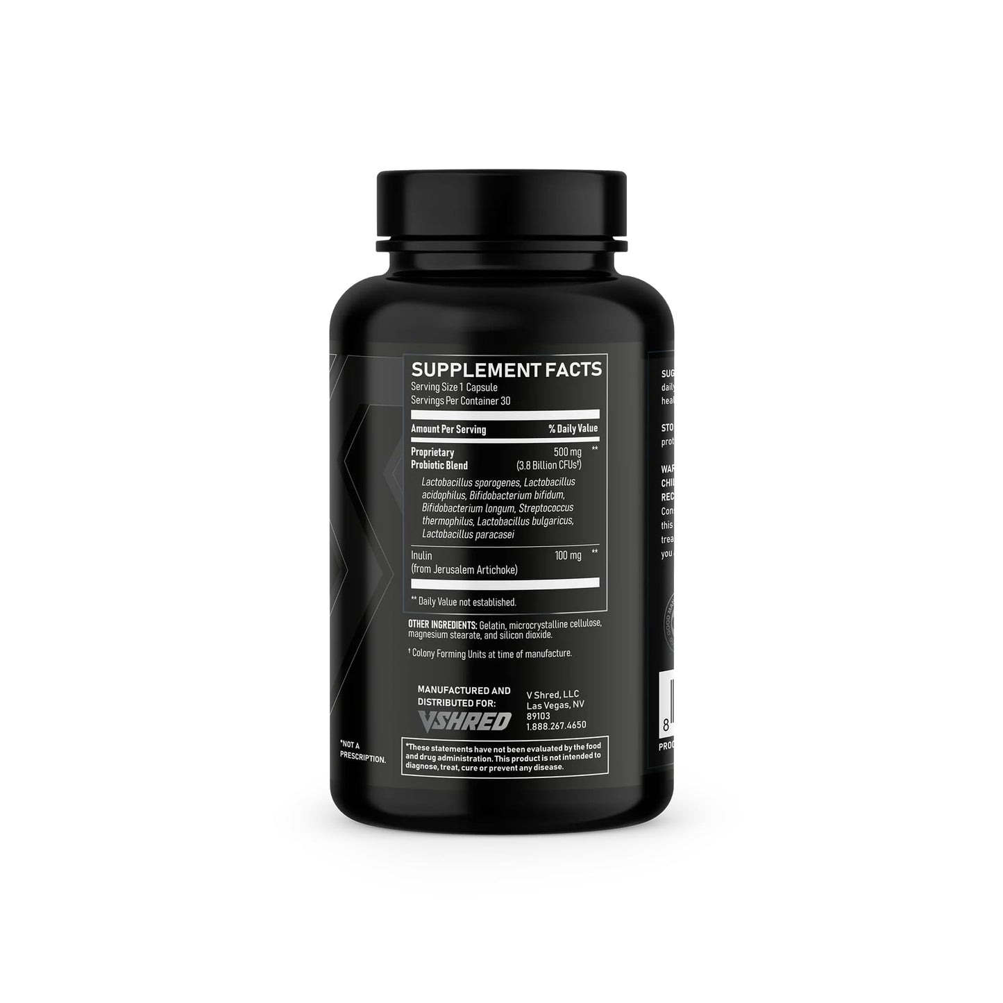 VShred MD Probiotics Capsules 30 Count
