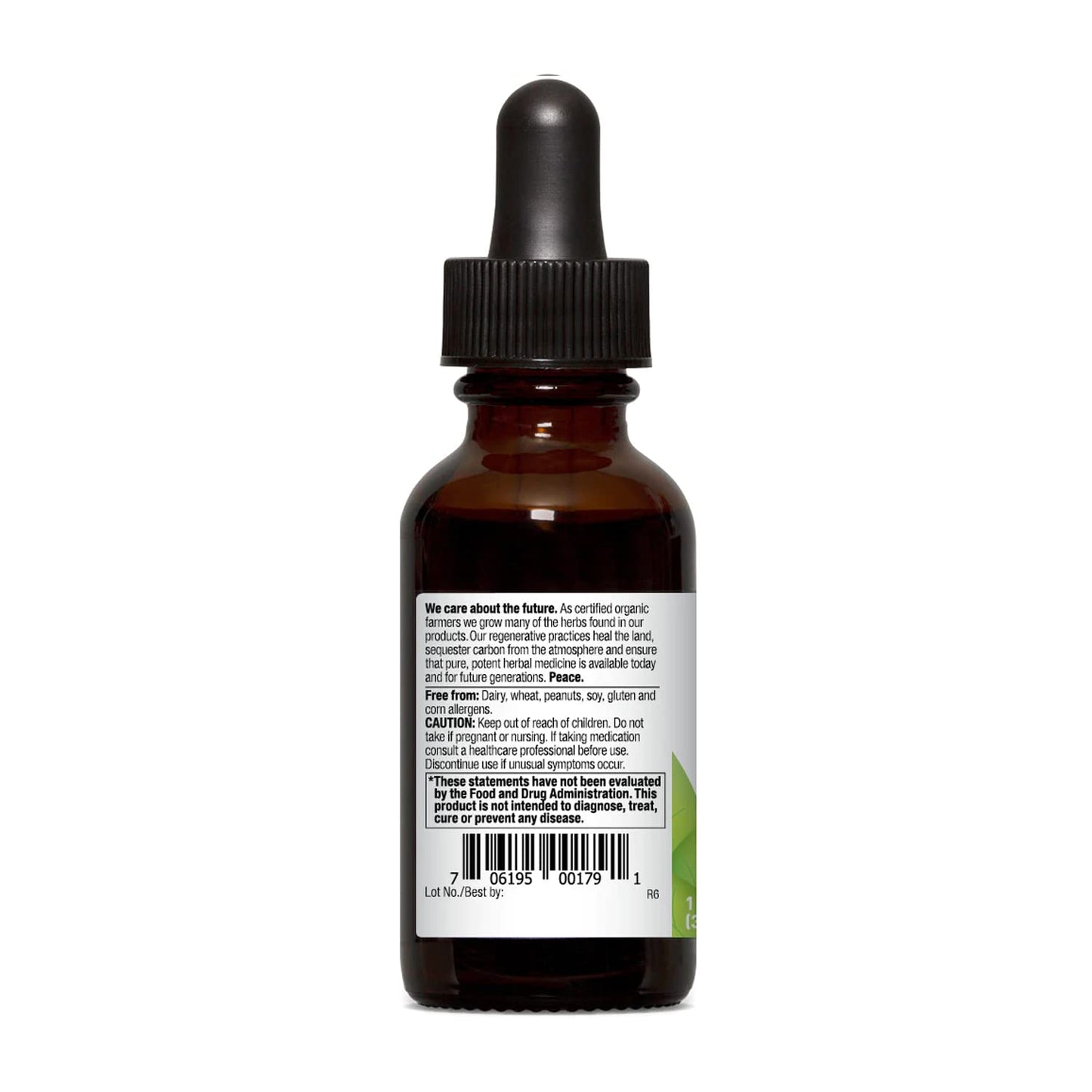 Oregon's Wild Harvest 1:4 Organic Slippery Elm Extract Capsule, 1 Capsule