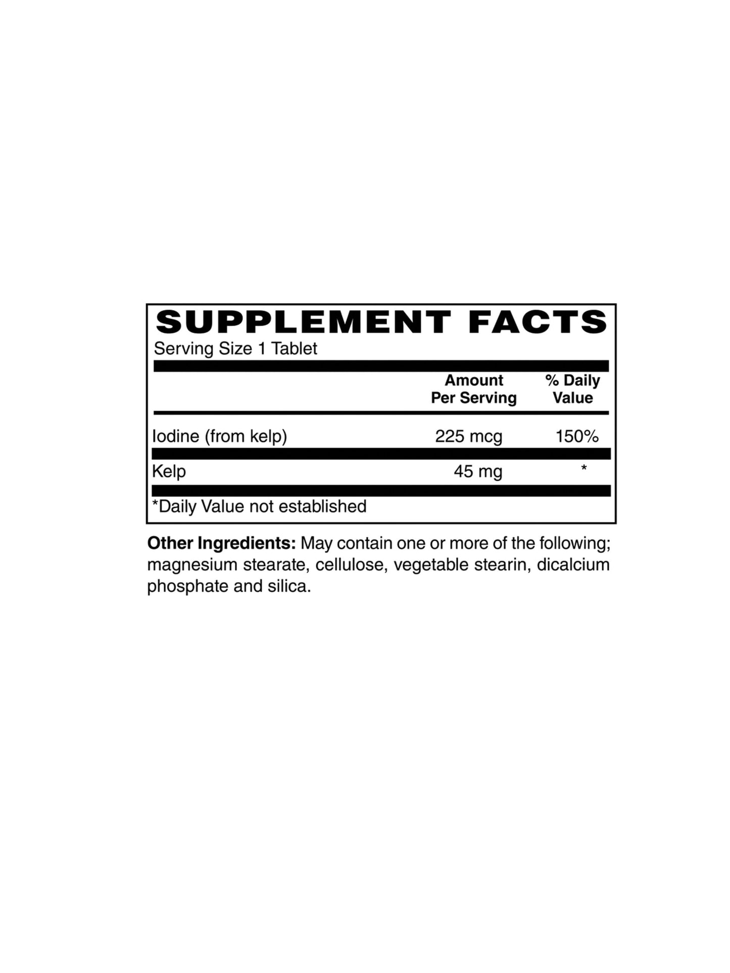 DYMA Sea Kelp Supplements Capsule, 1 Count