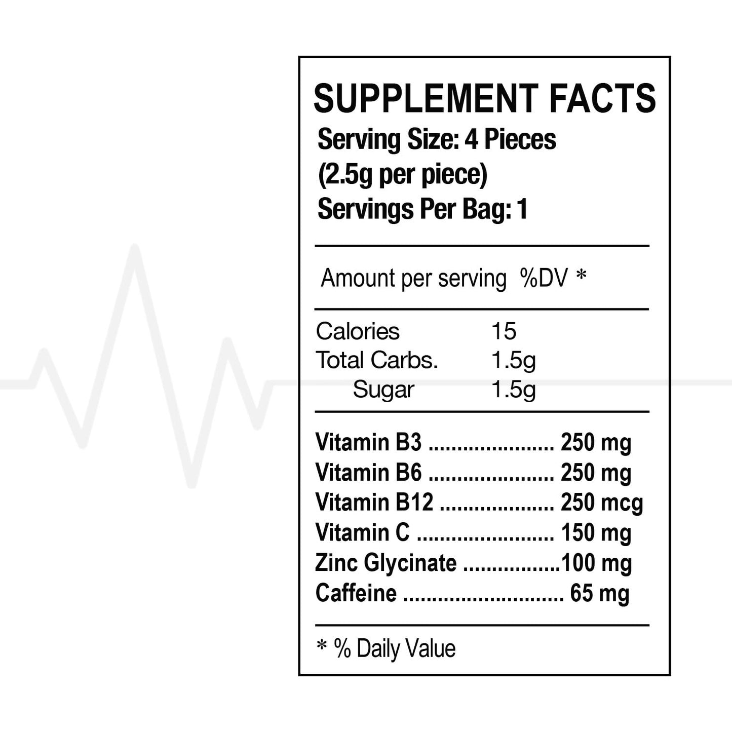 E-Z Nite GET HYPE Energy Gummies Gummy 12