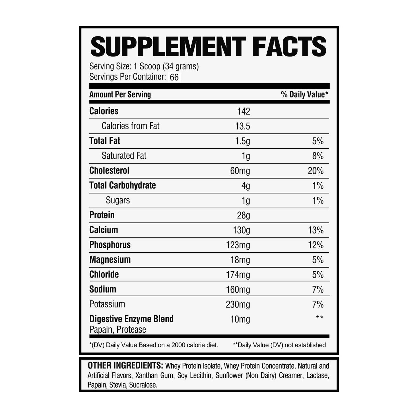 Alpha Nutrition Labs Whey Isolate Protein Powder Vanilla 8007