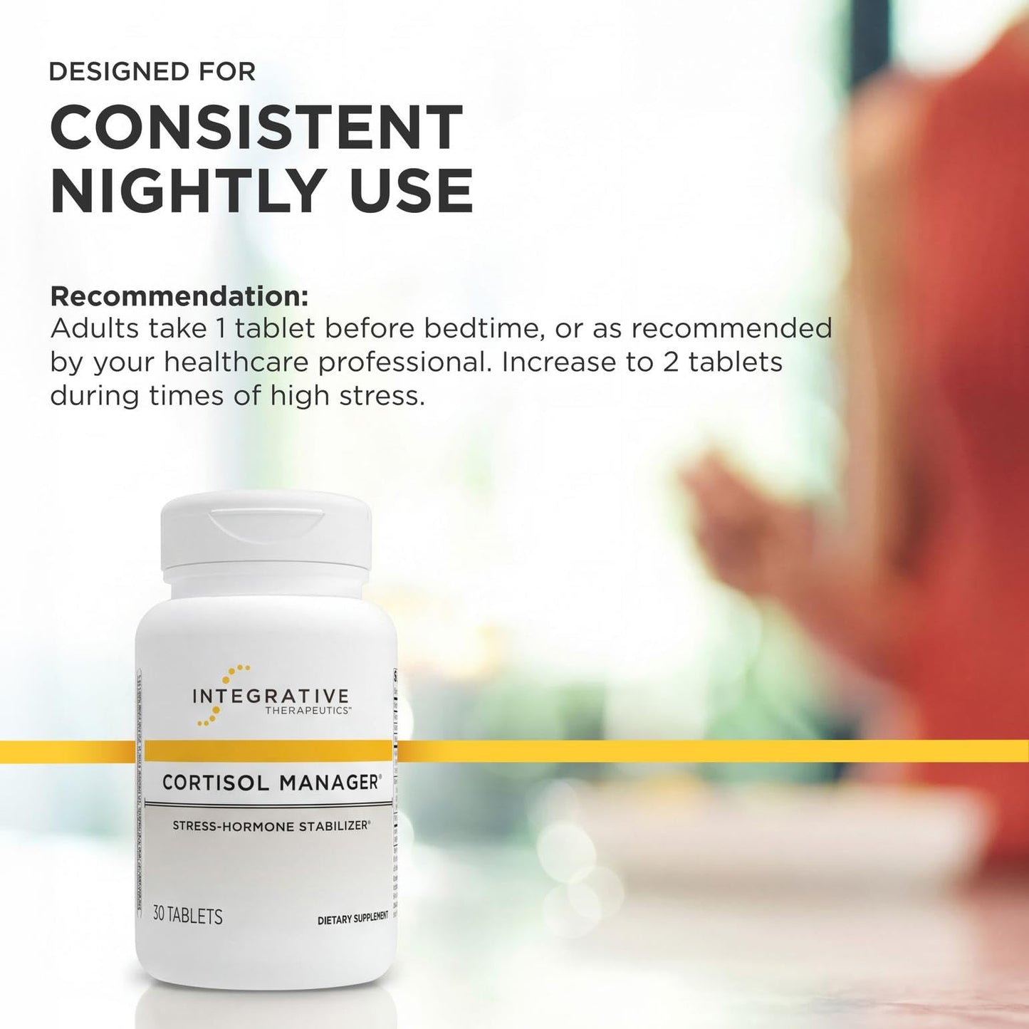 Integrative Therapeutics Cortisol Manager Tablet, 30 Tablets