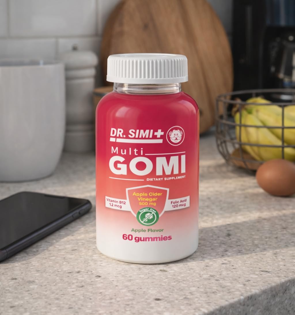 MULTI GOMI Dr. SImi Sugar-Free Apple Cider Vinegar Gummies Gummy 60