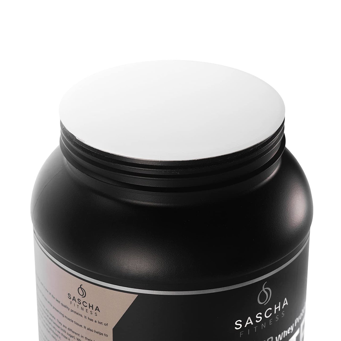 SASCHA FITNESS Hydrolyzed Whey Protein Isolate Powder, Vanilla, 32 oz