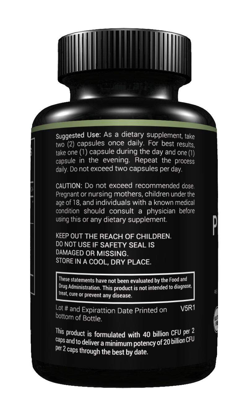 Stellar Labs Probiotic 40 Dietary Supplement Capsule 60 Count